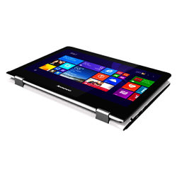 Lenovo Yoga 300-11 Convertible Laptop, Intel Pentium, 2GB RAM, 32GB eMMC Flash, 11.6